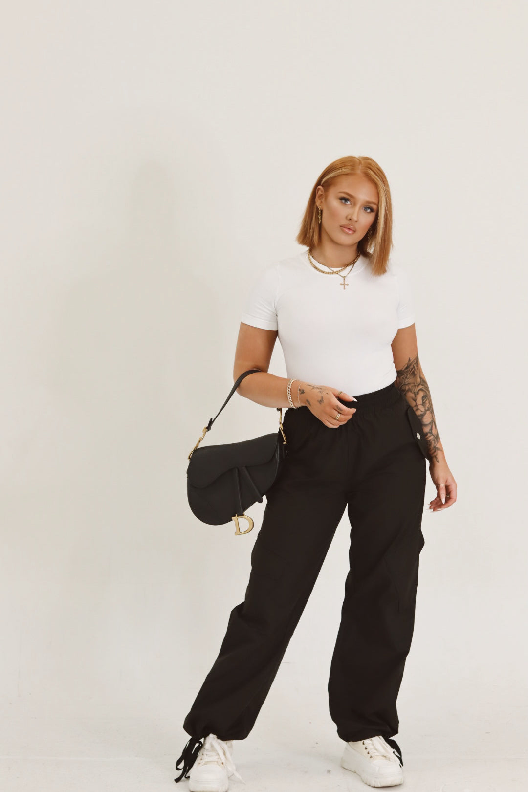 Nylon Cargo Trousers