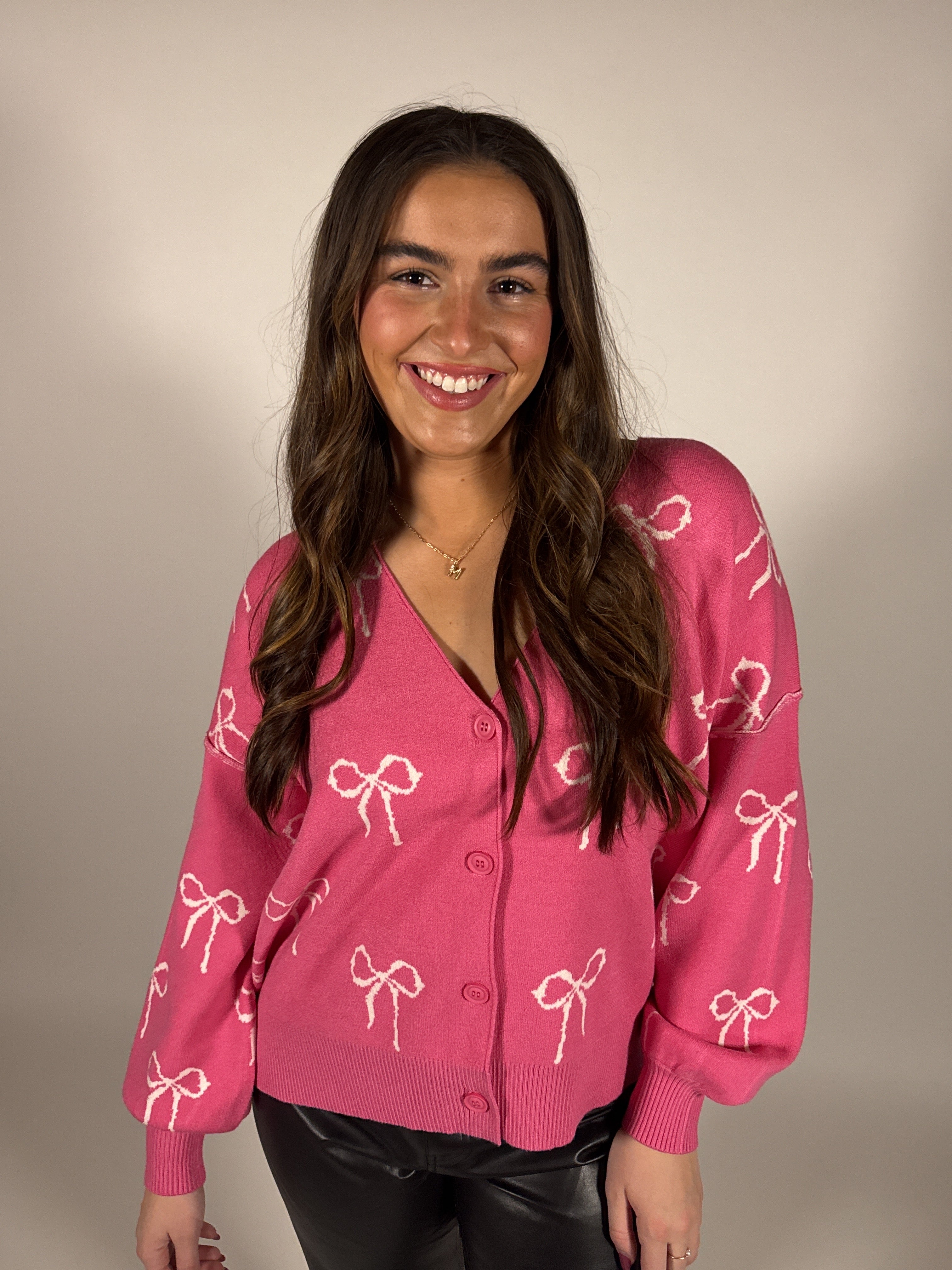 Pink Ribbon Cardigan