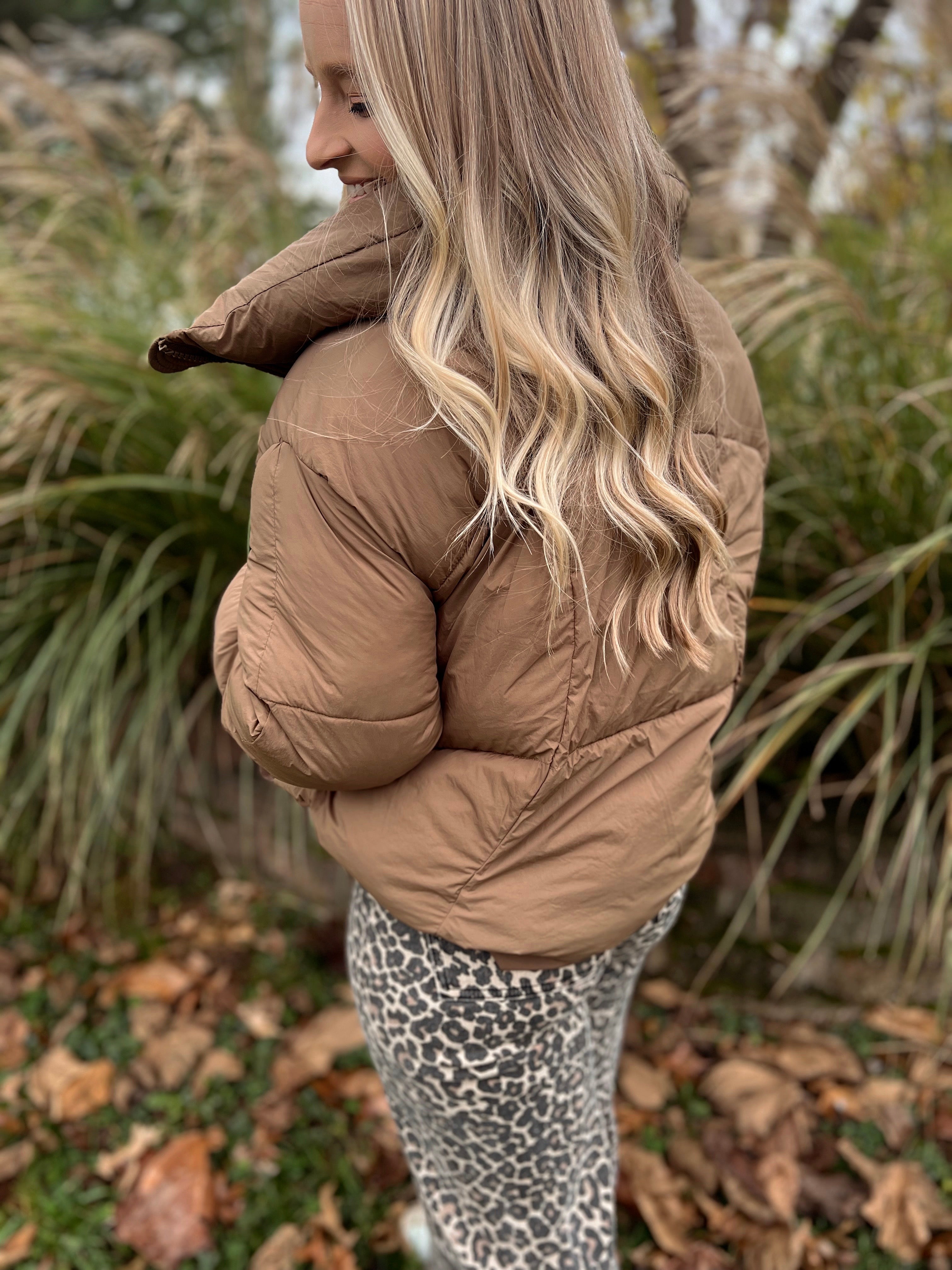Collared Puffer Coat