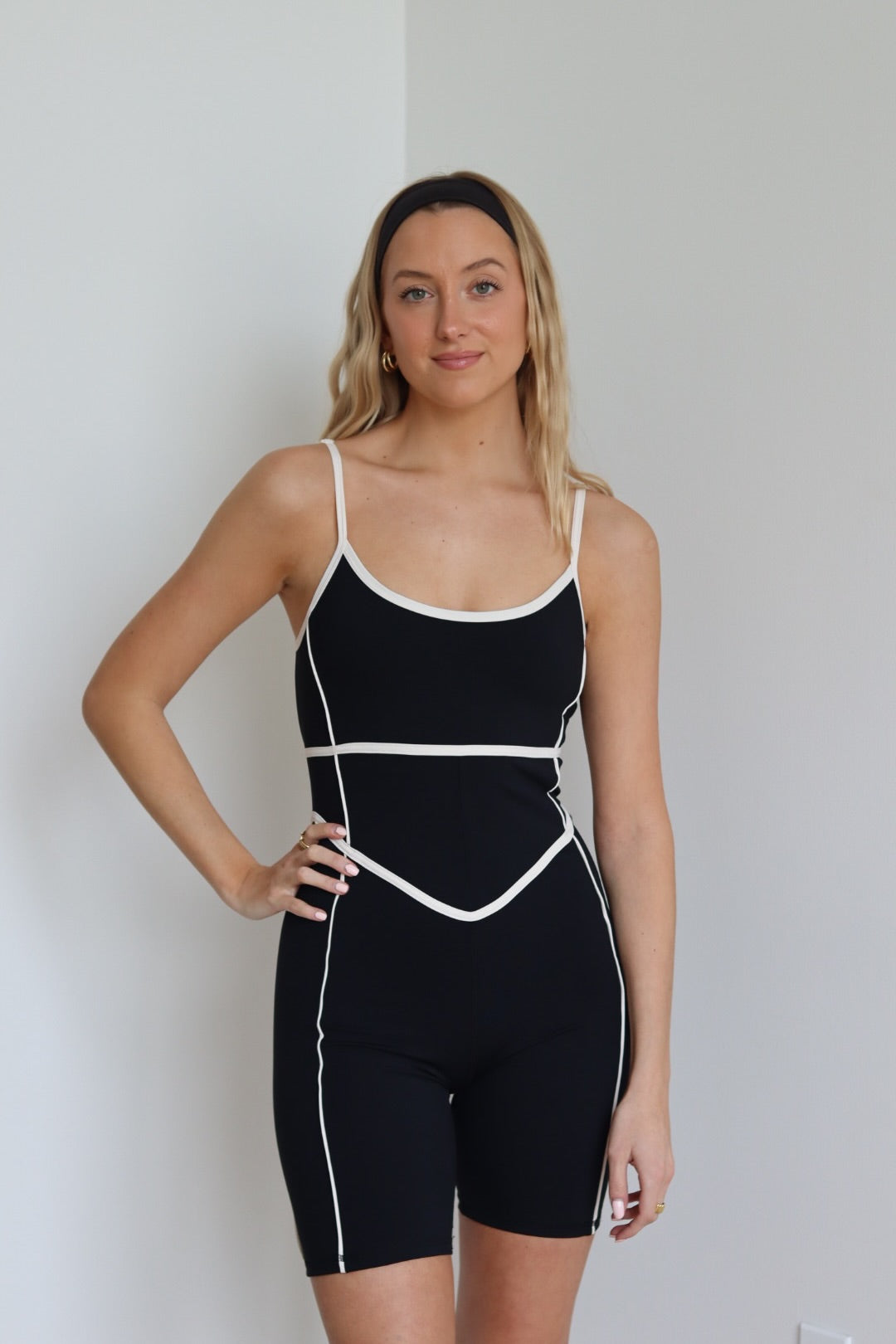 Contour Detailing Romper