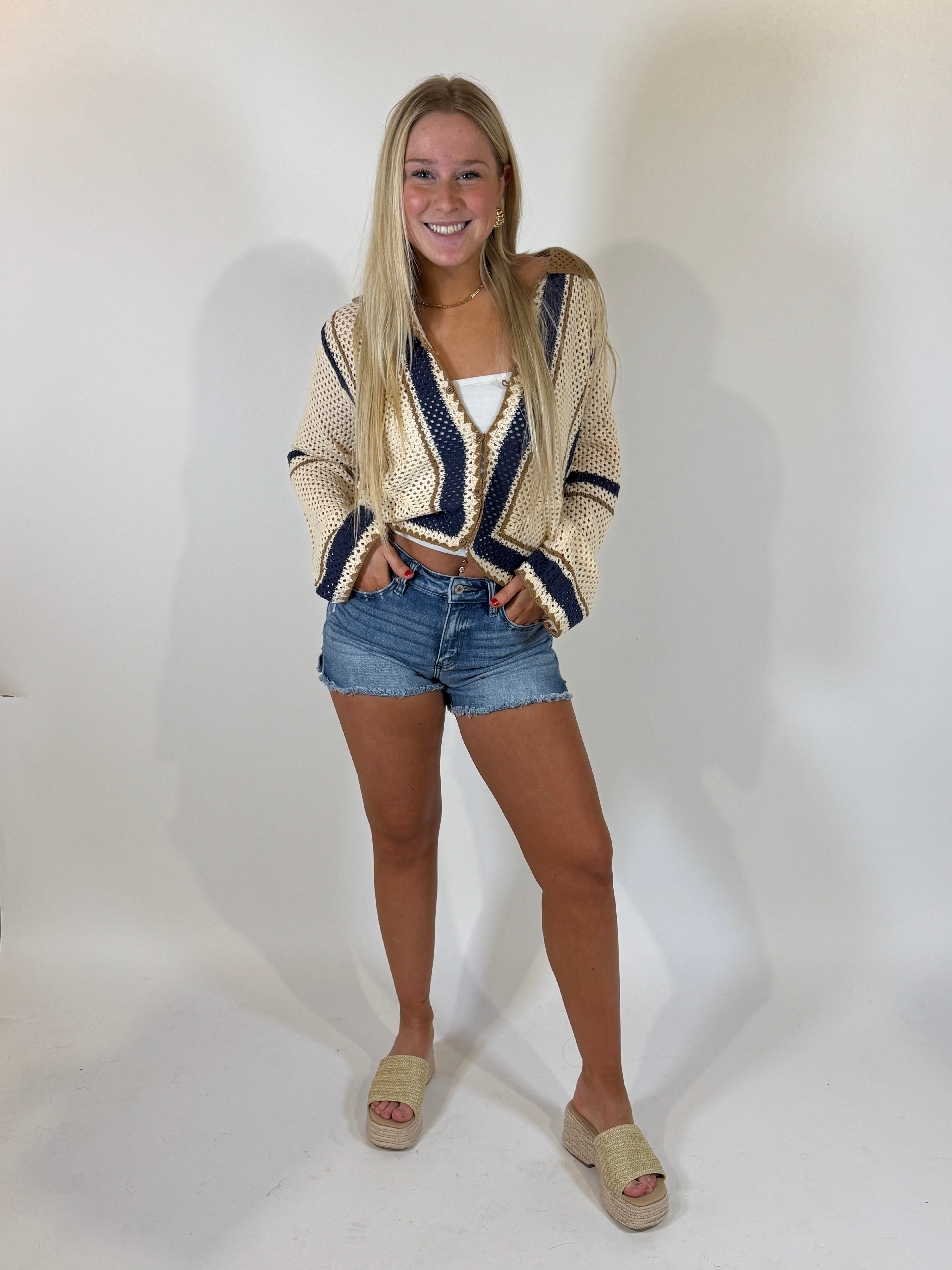 Crochet Button Up