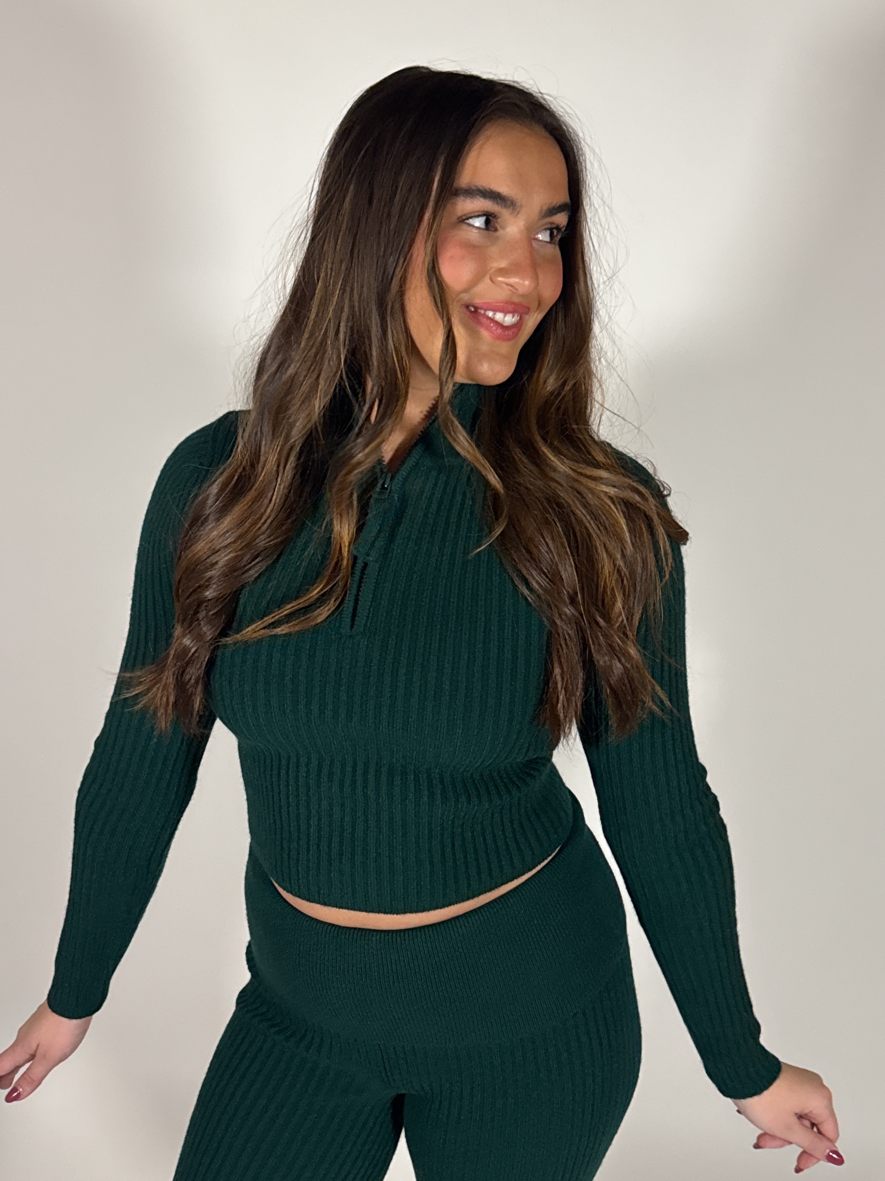 Dark Green Cozy Set