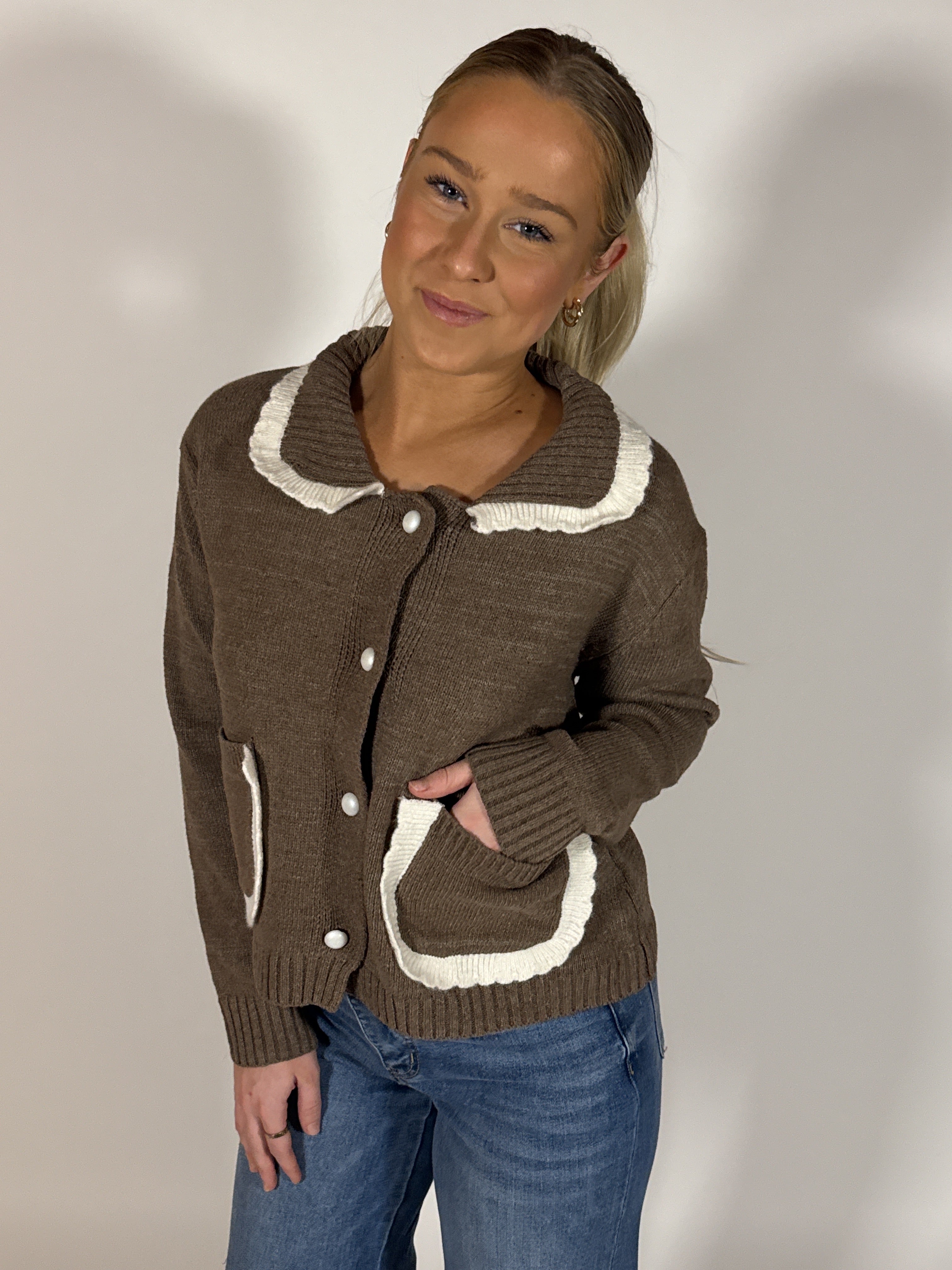 Scalloped Cardigan