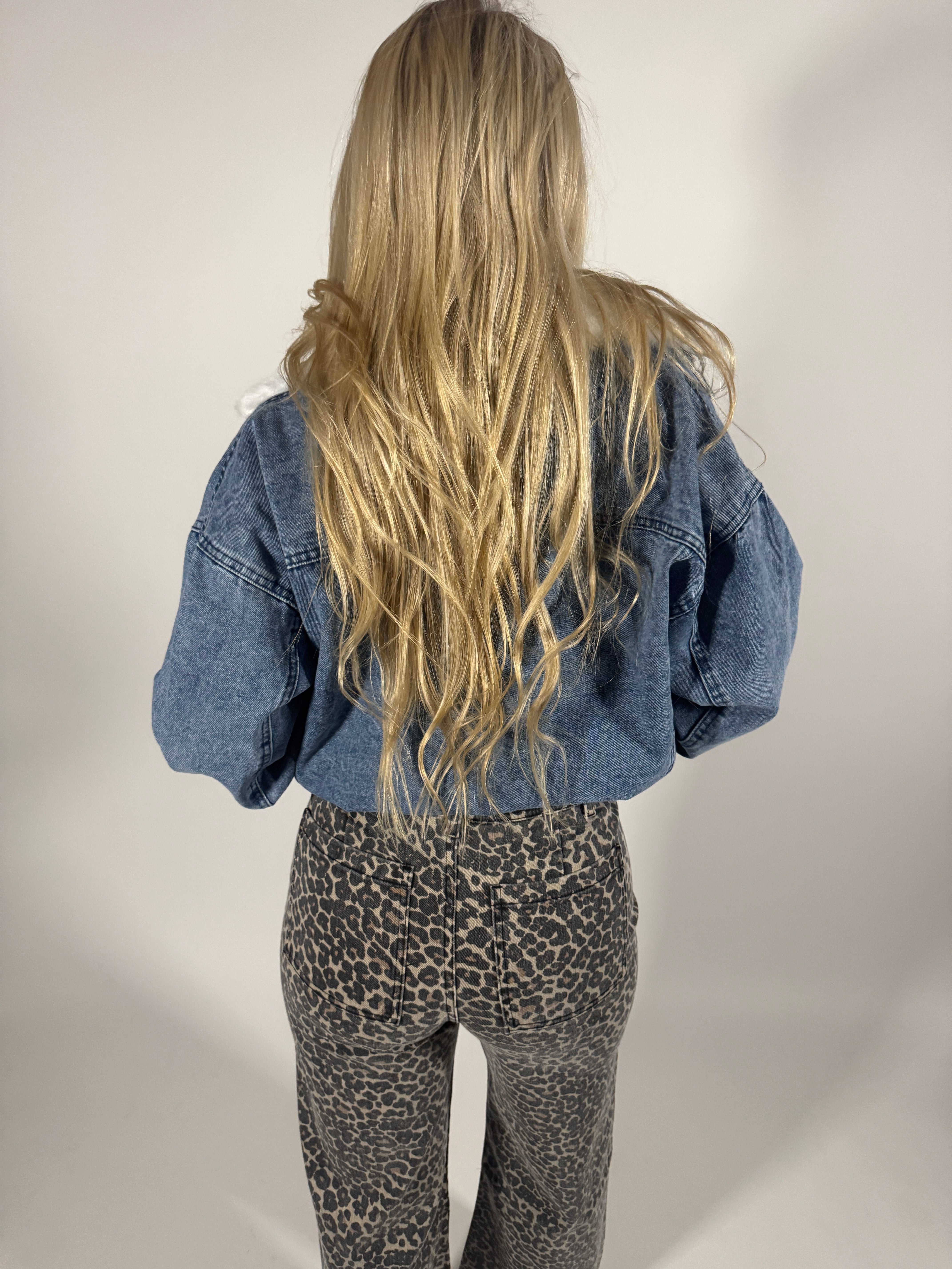 Leopard Denim