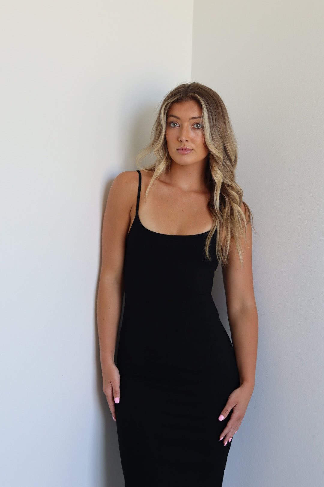 Ribbed Maxi Dress
