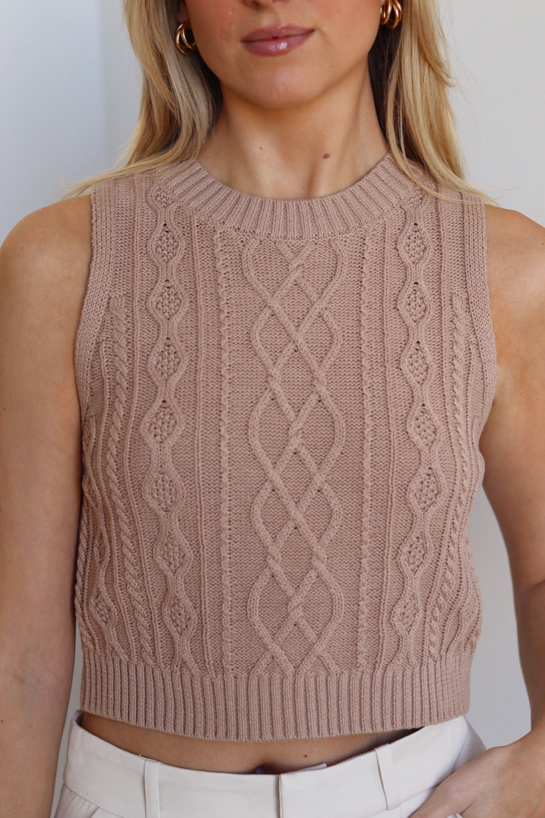 Knit Sleeveless Top