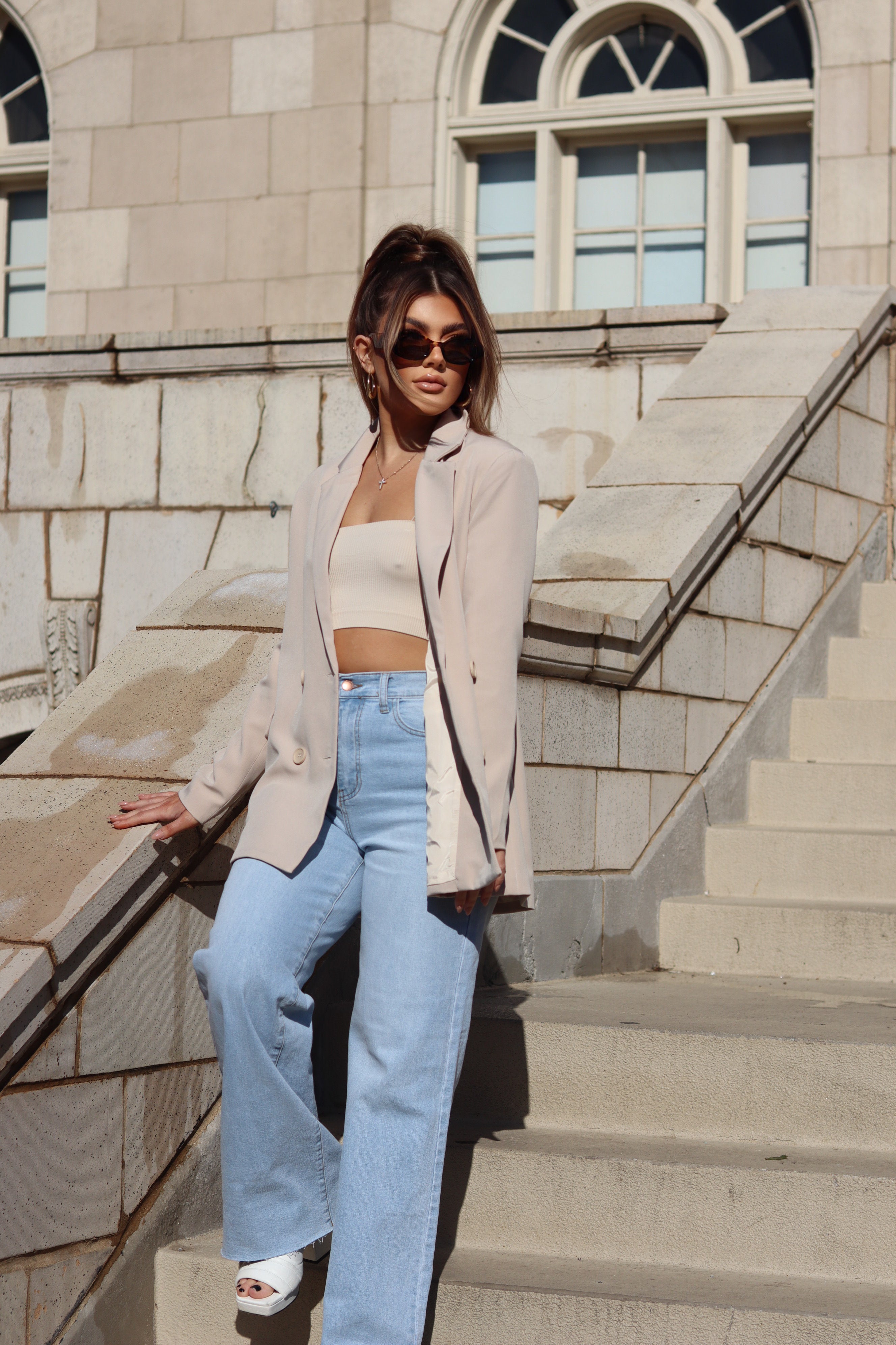 Double Button Blazer