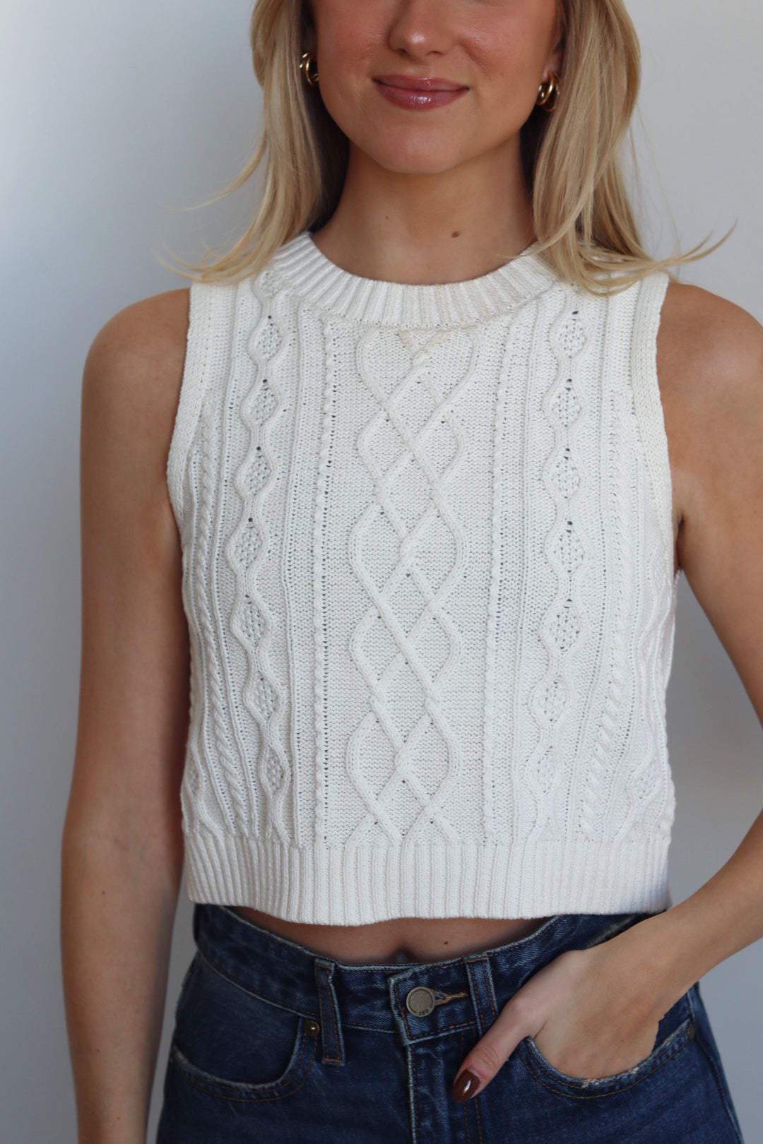 Knit Sleeveless Top