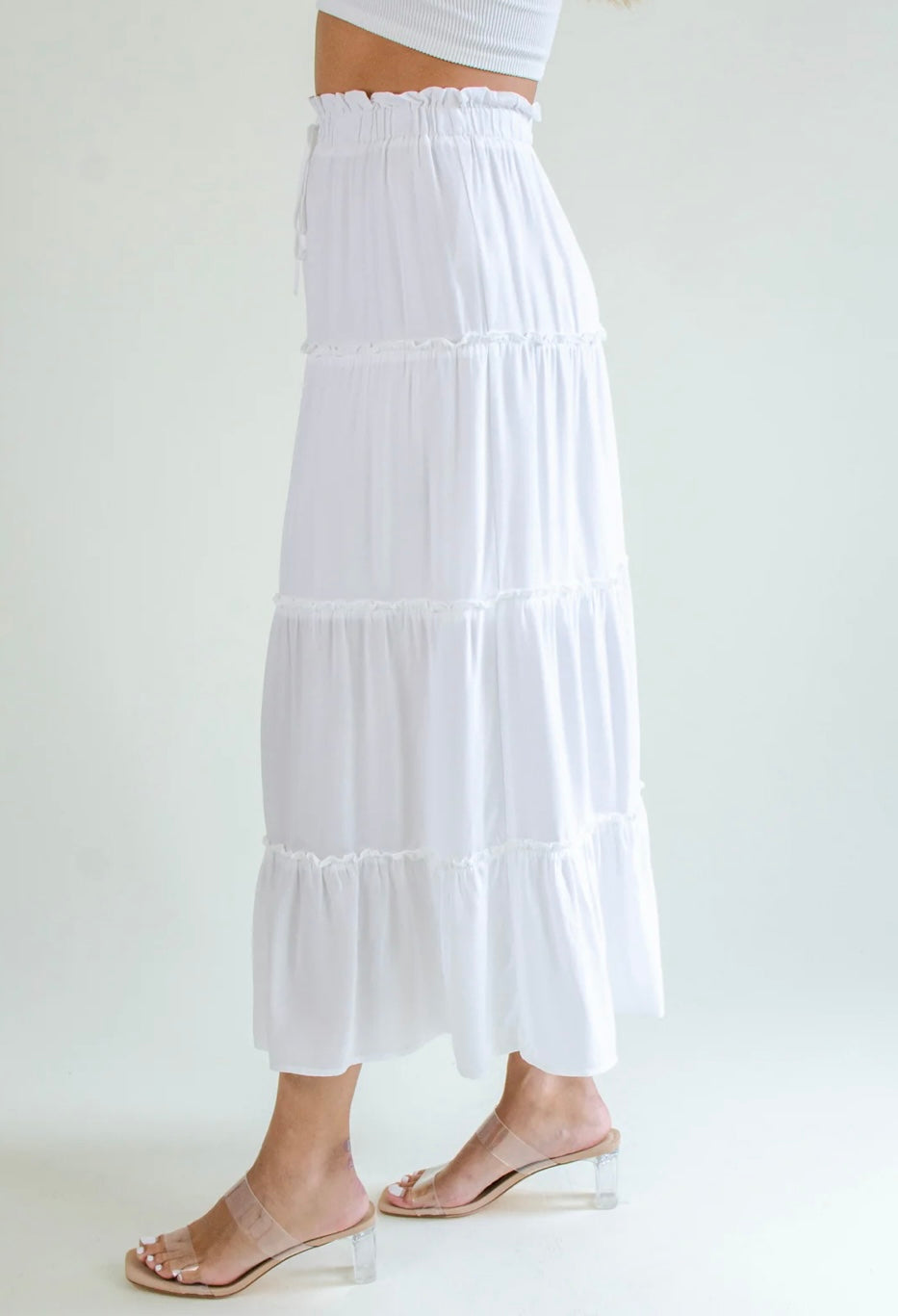 Tiered Maxi Skirt