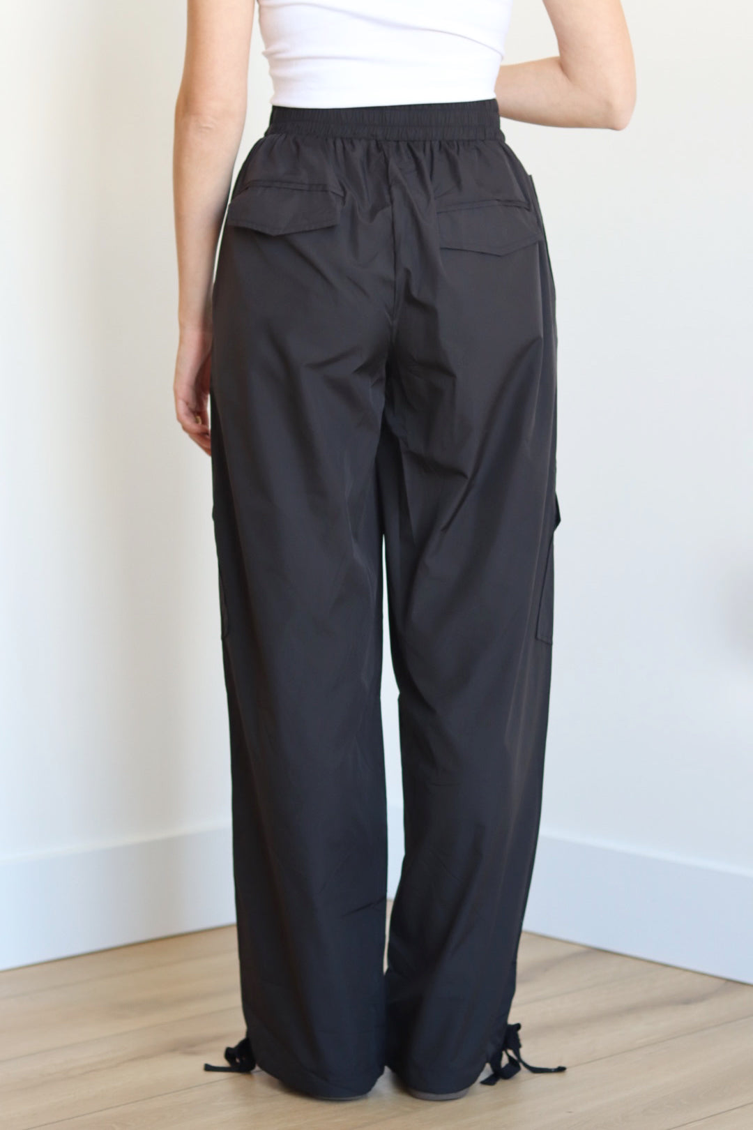 Nylon Cargo Trousers
