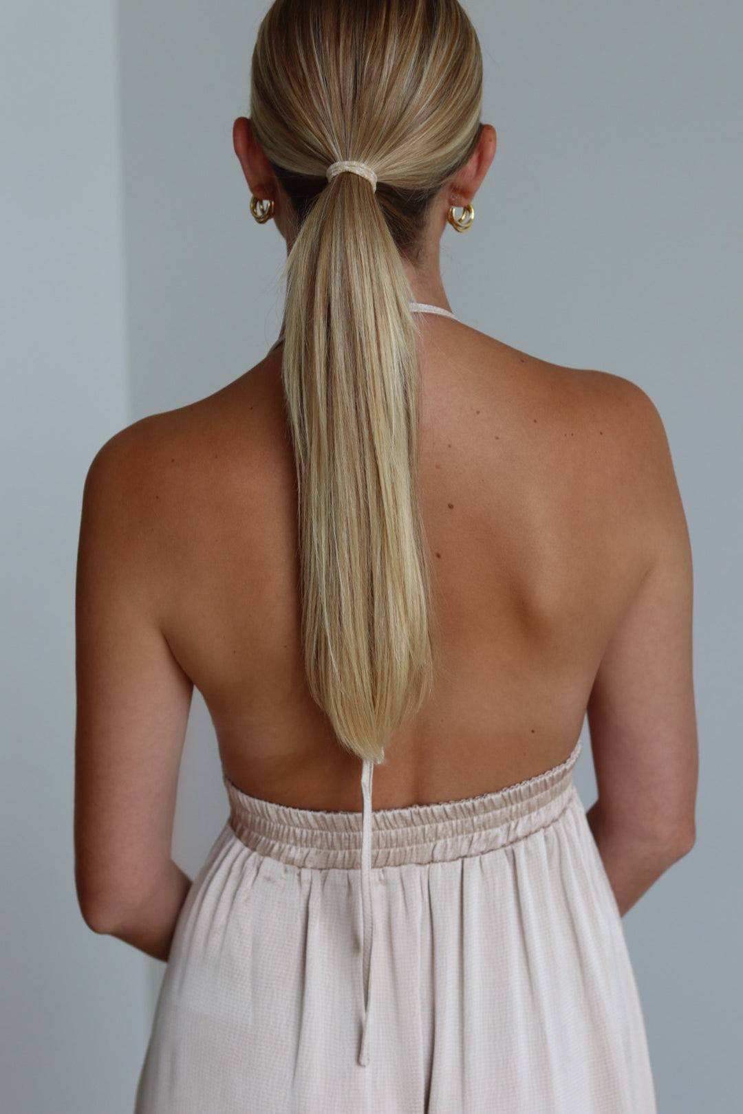 Deep V Maxi Dress