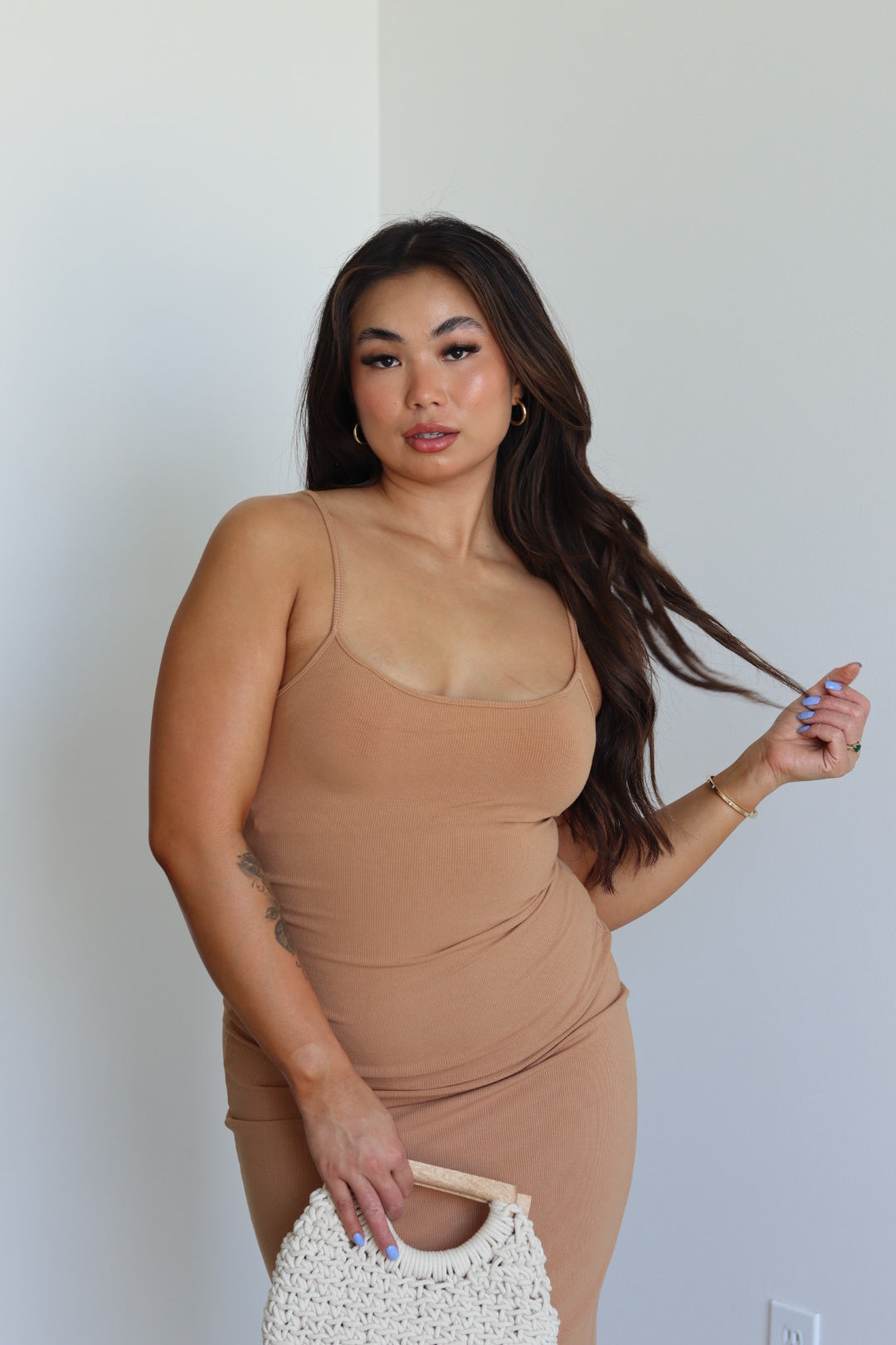 Ribbed Maxi Dress