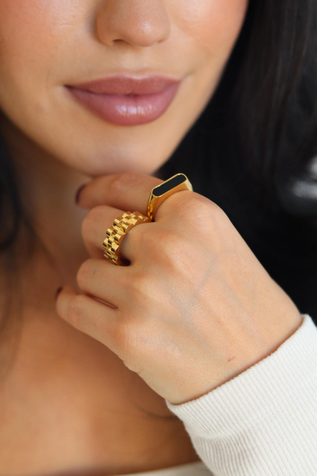Black Bar Ring