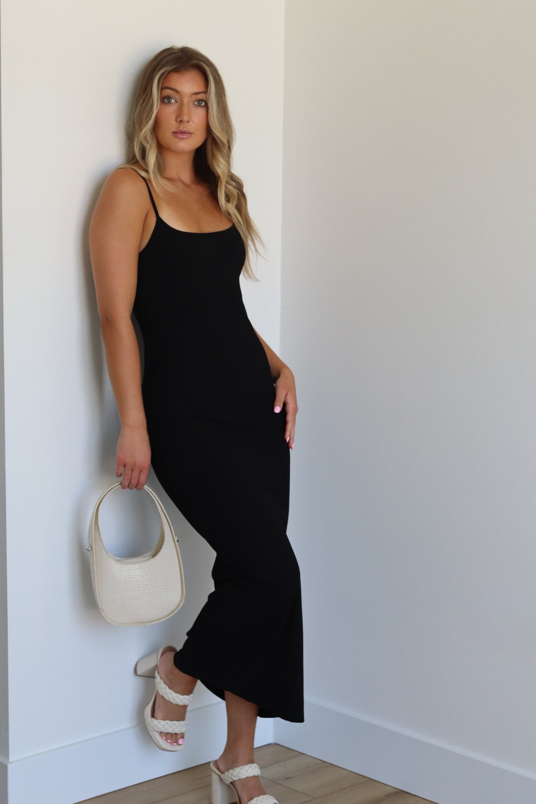 Ribbed Maxi Dress