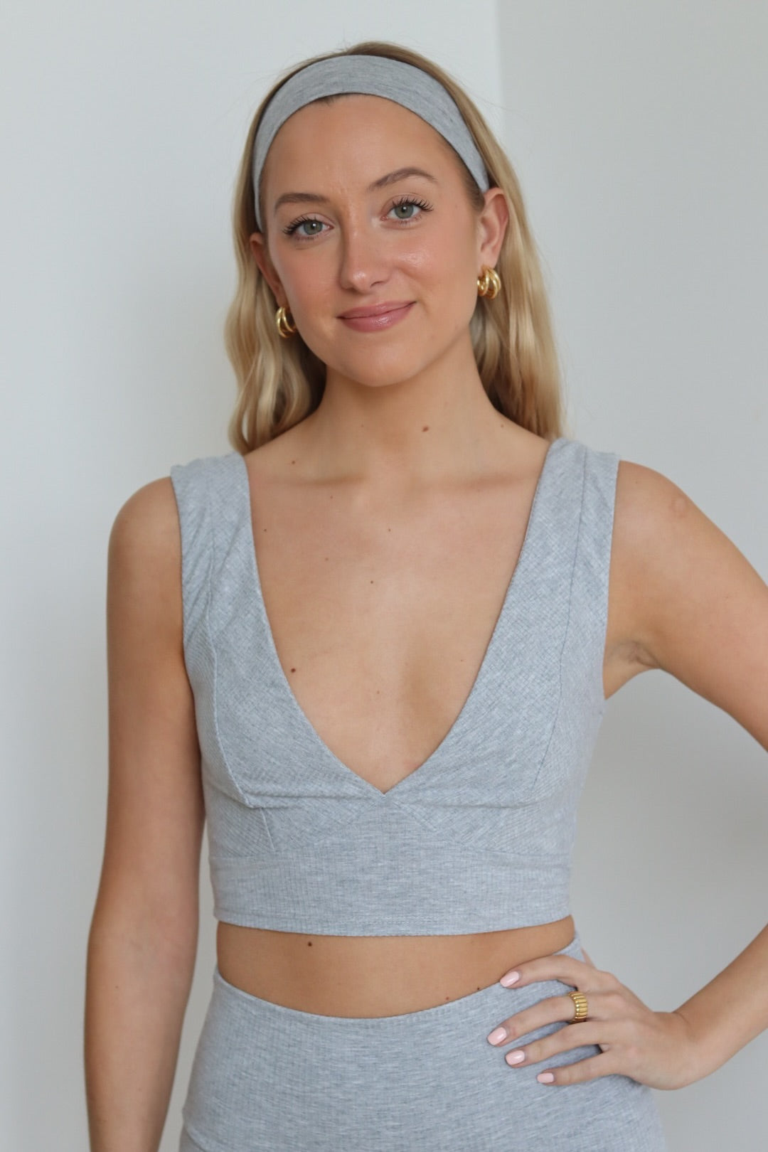 Plunge Tank & Biker Short Set