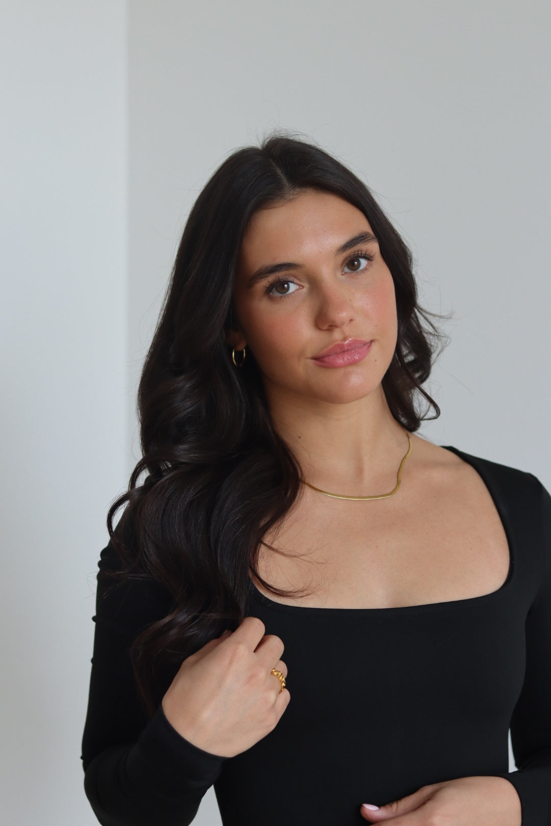 Dainty Herringbone Necklace