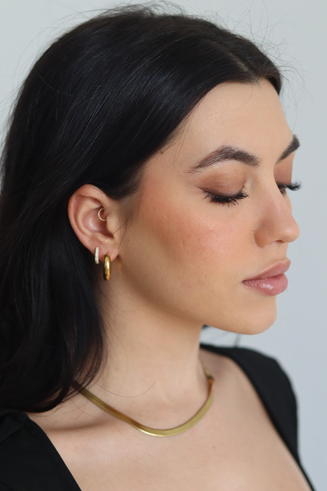Chunky Tube Hoops