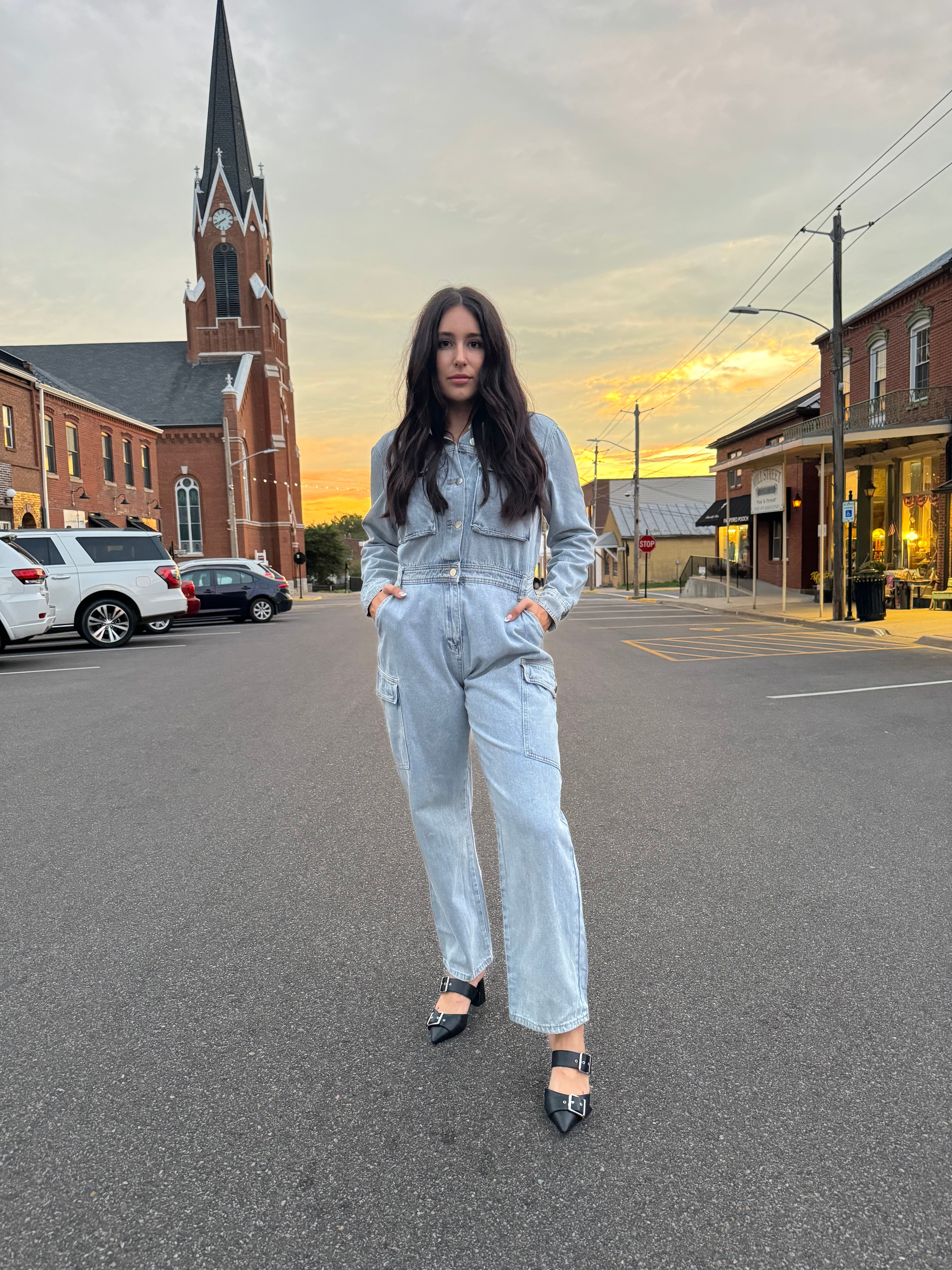 Denim Jumpsuit