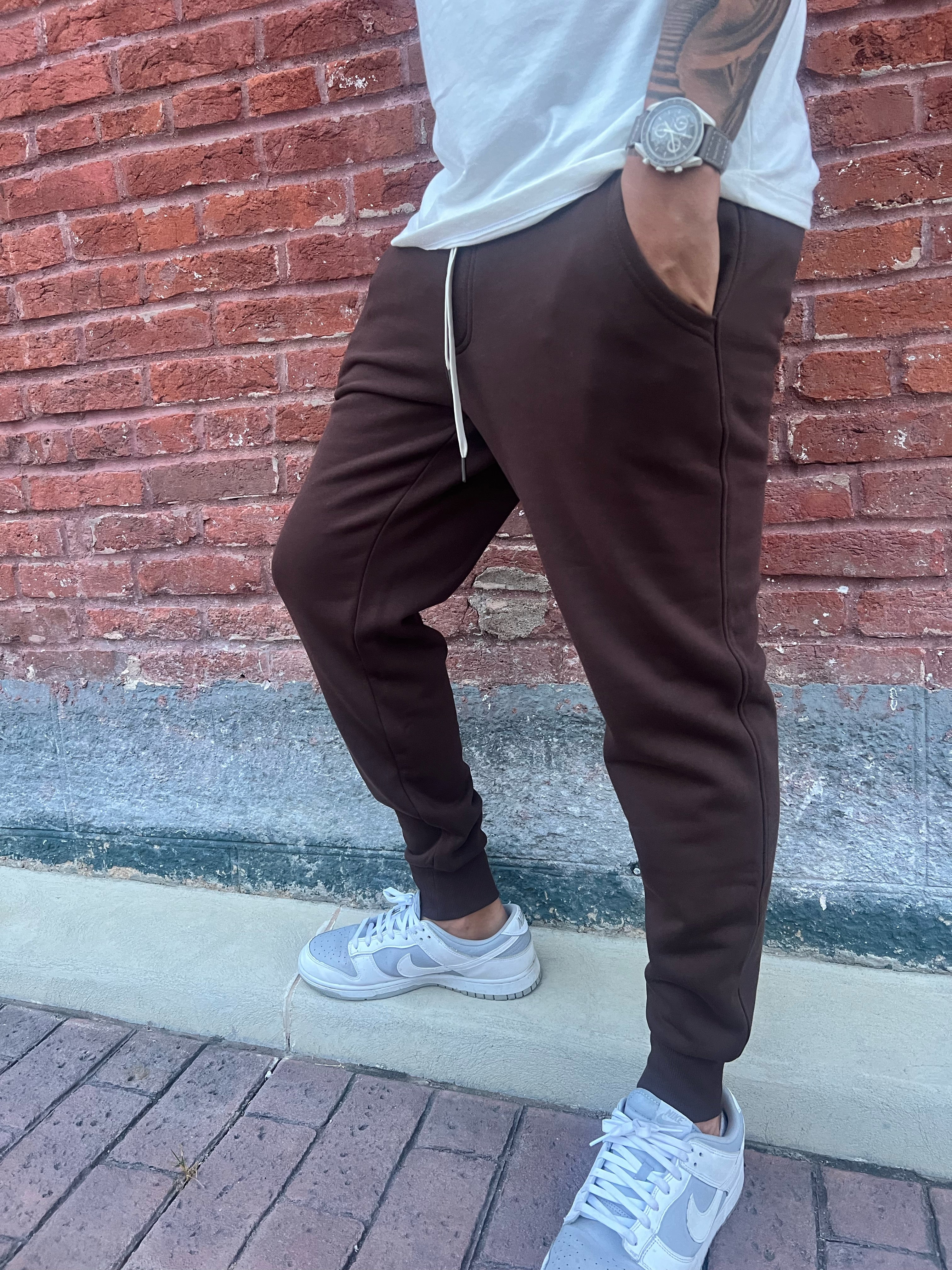 Dark Oak Fleece Jogger