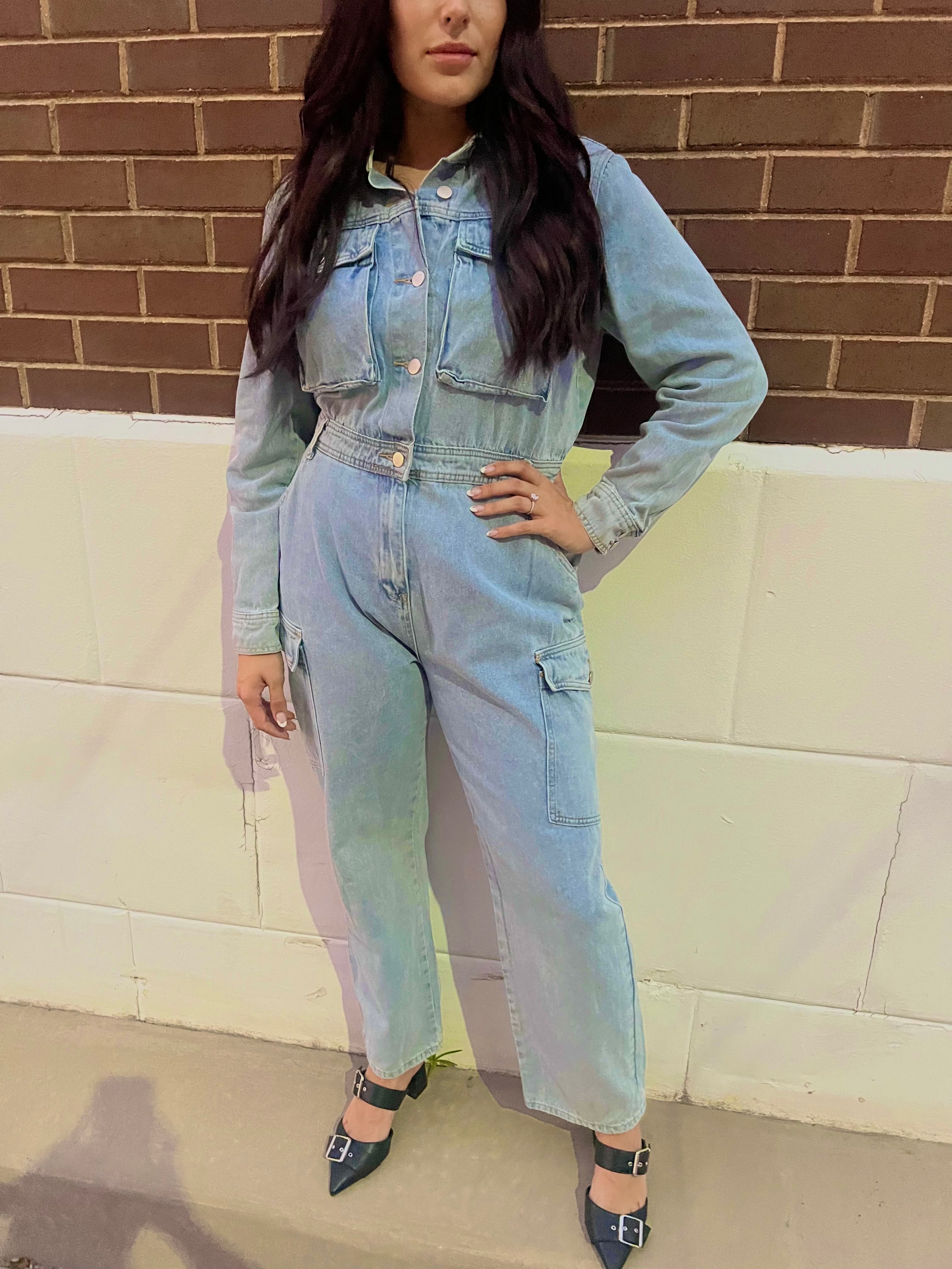 Denim Jumpsuit