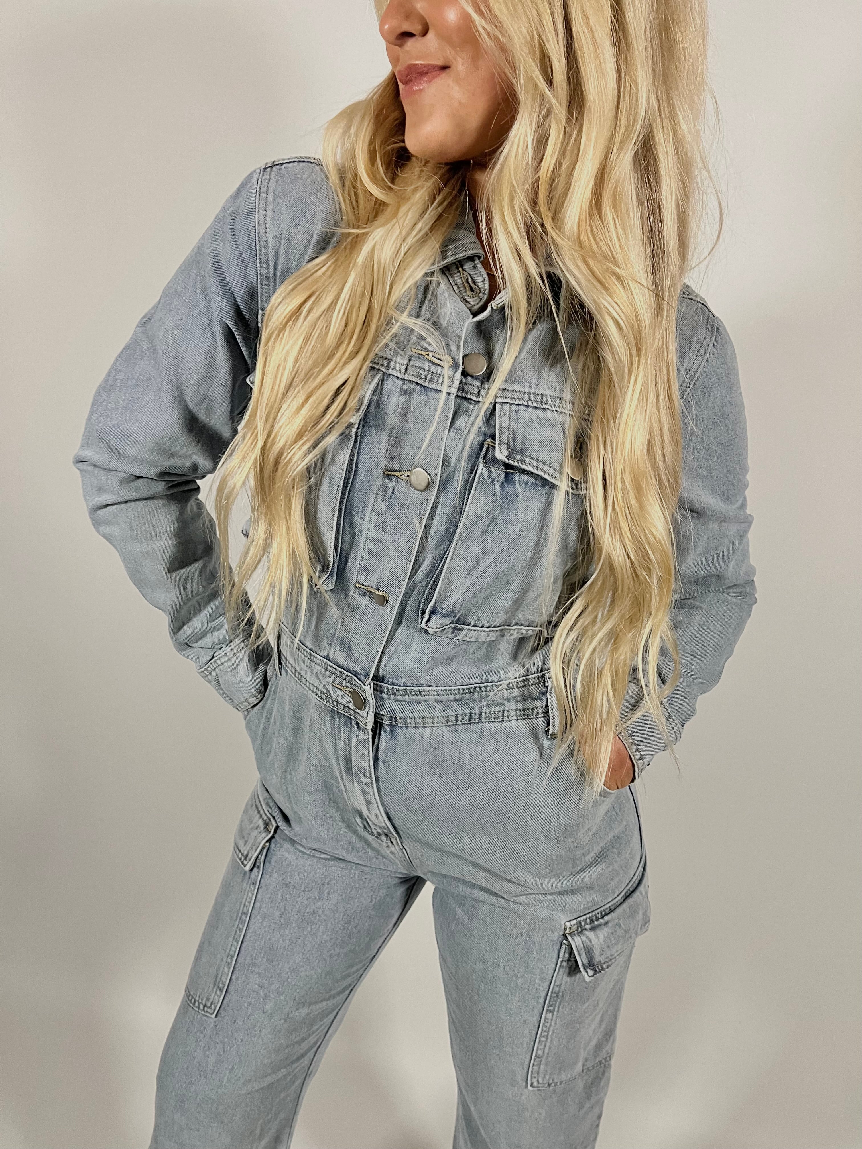 Denim Jumpsuit