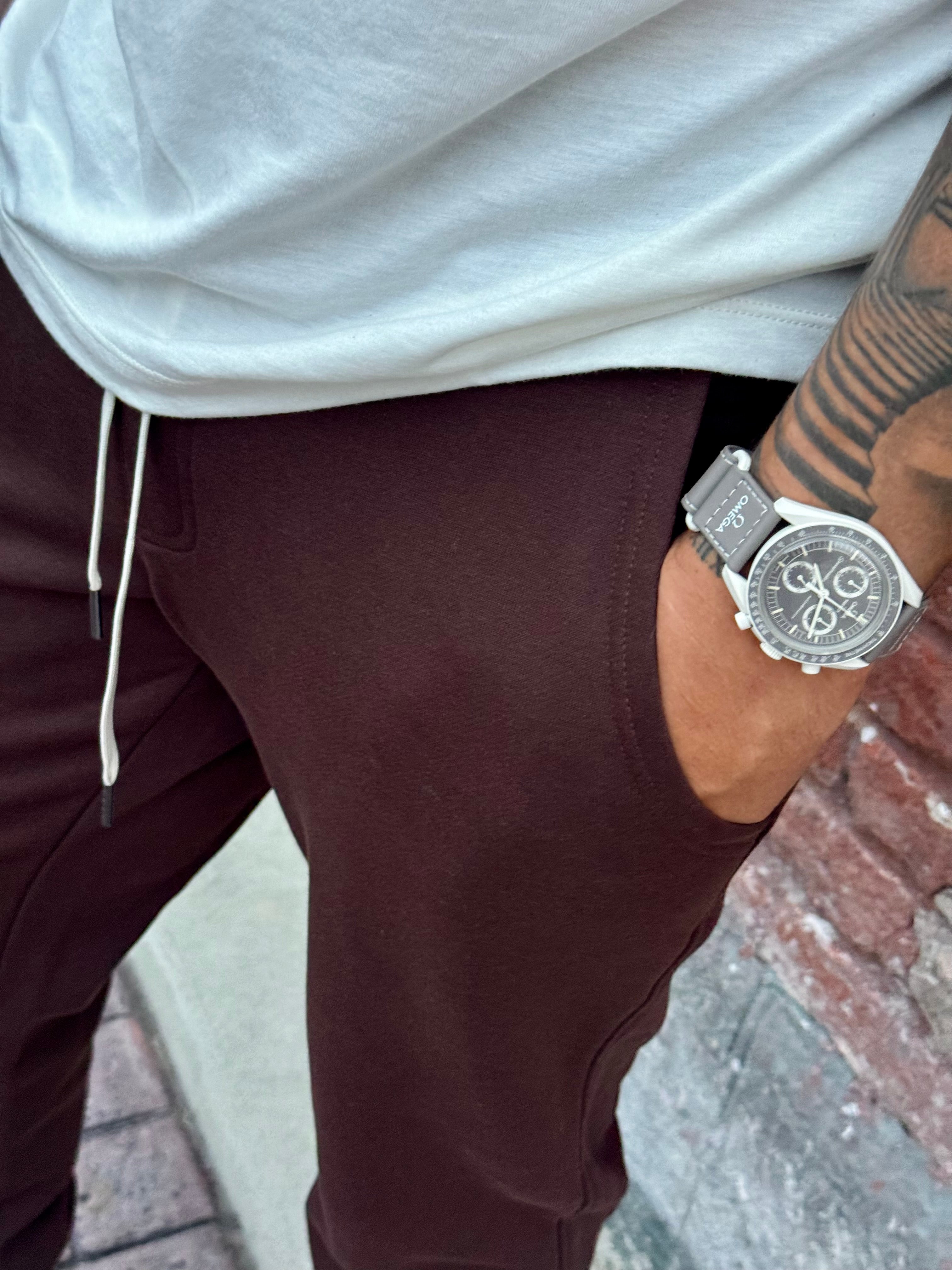 Dark Oak Fleece Jogger