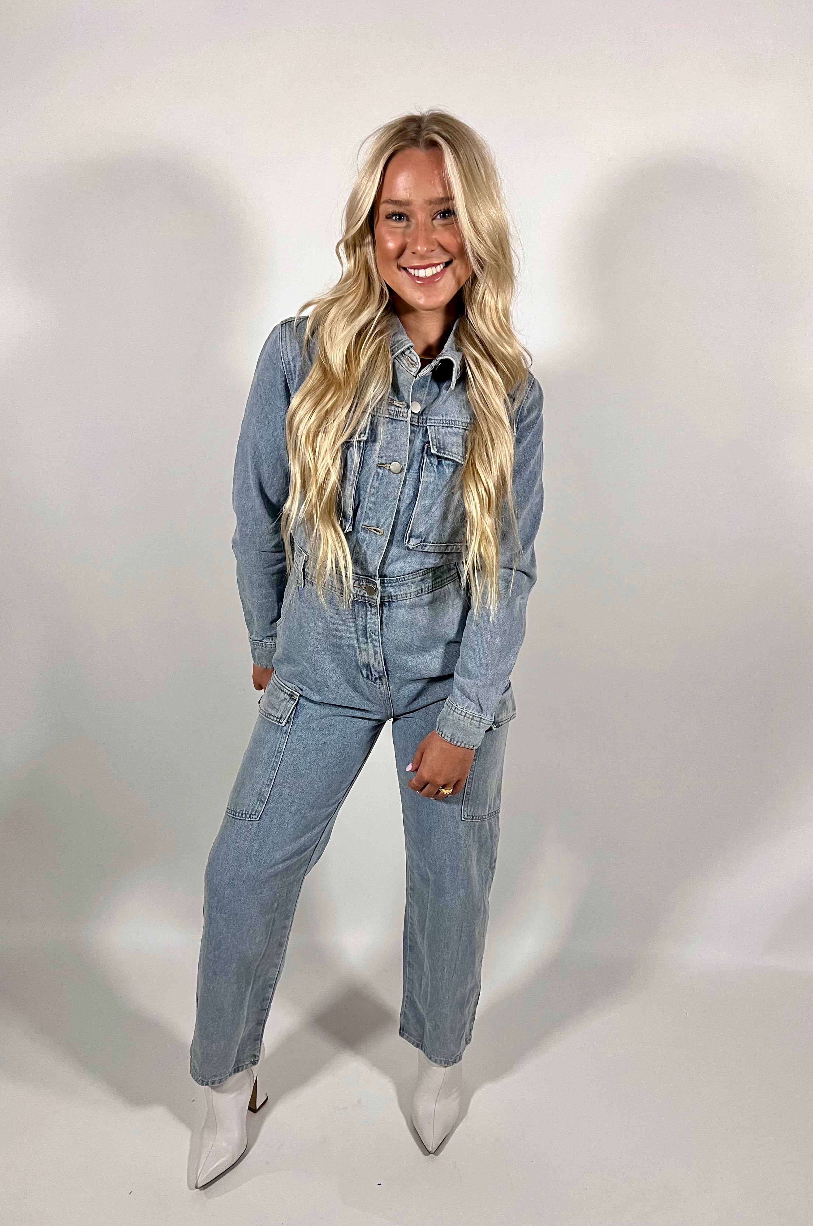 Denim Jumpsuit