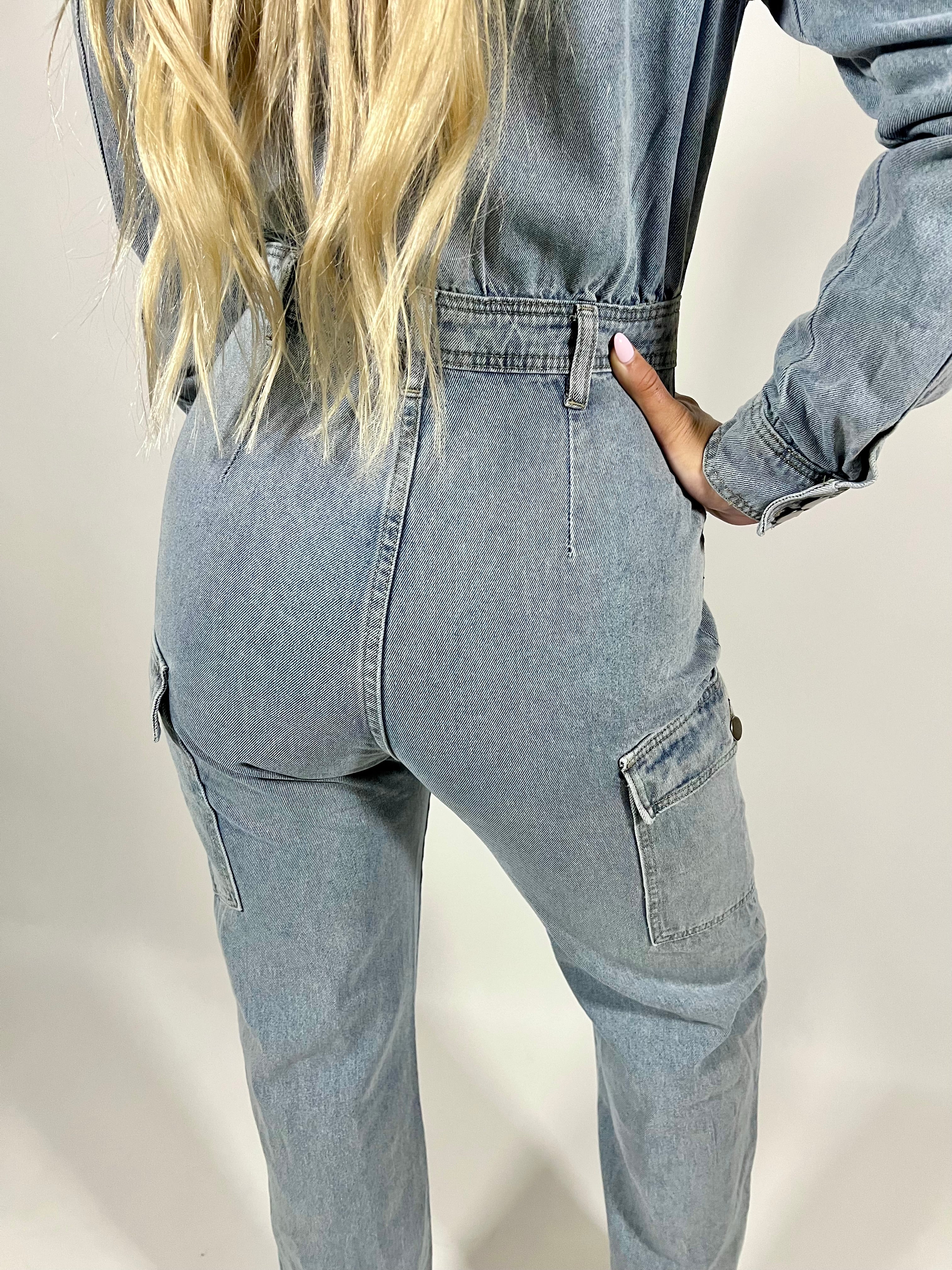 Denim Jumpsuit