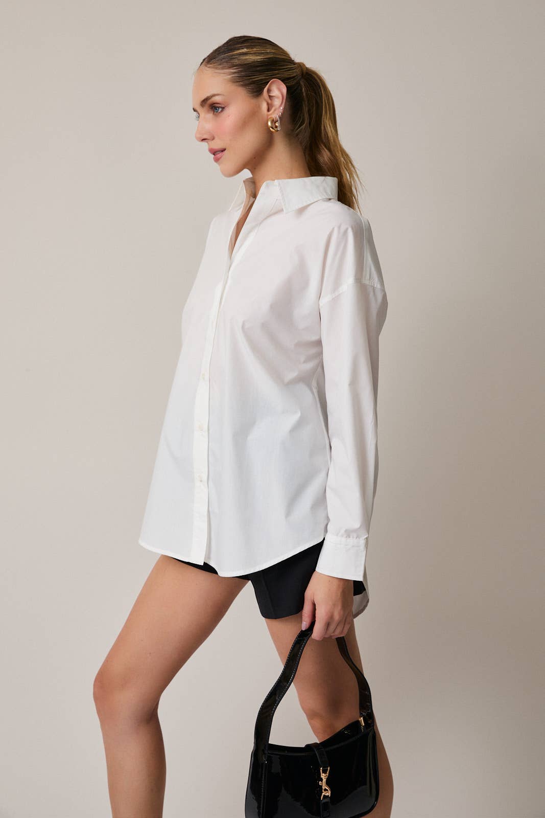 LONG SLEEVE OVERFIT SHIRT