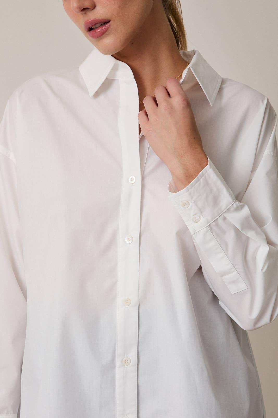 LONG SLEEVE OVERFIT SHIRT