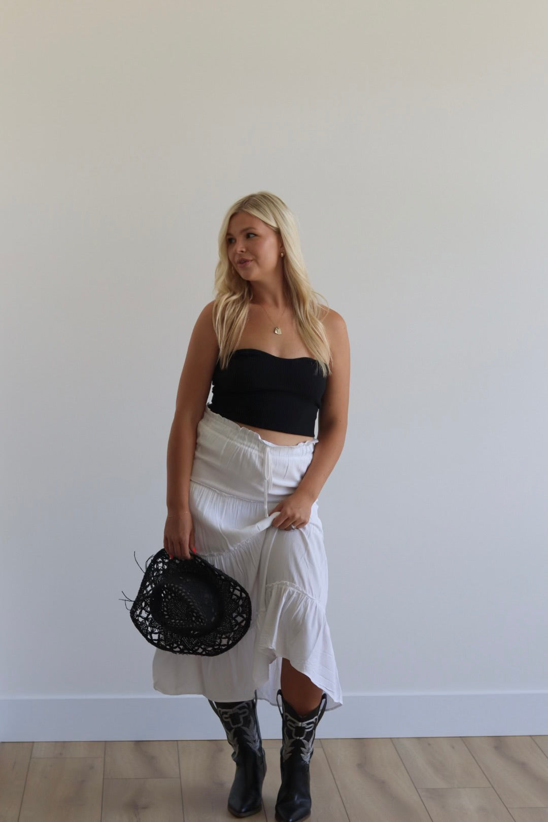 Tiered Maxi Skirt